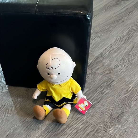 Other - Charlie Brown Plush Toy - Yellow and Black